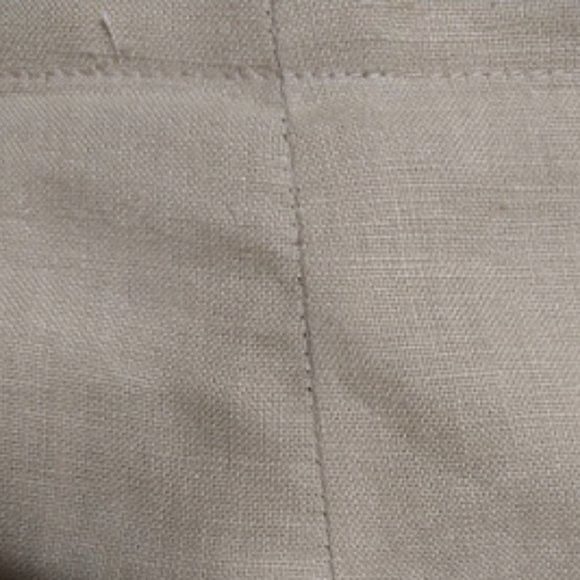 Valerie Stevens Khaki Linen Pants - Picture 6 of 6